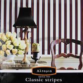 Papel de parede vinílico Classic Stripers